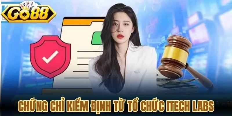 Chứng chỉ kiểm định từ tổ chức Itech Labs