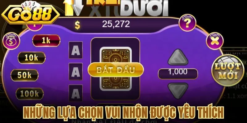 Những lựa chọn vui nhộn được yêu thích 