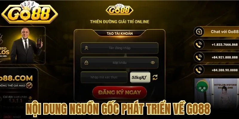 Nội dung nguồn gốc phát triển về Go88 