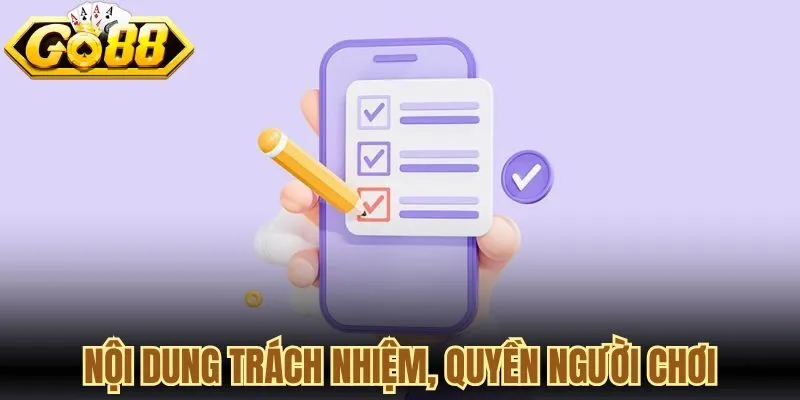Nội dung trách nhiệm, quyền người chơi