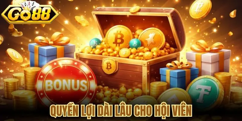 Quyền lợi dài lâu cho hội viên