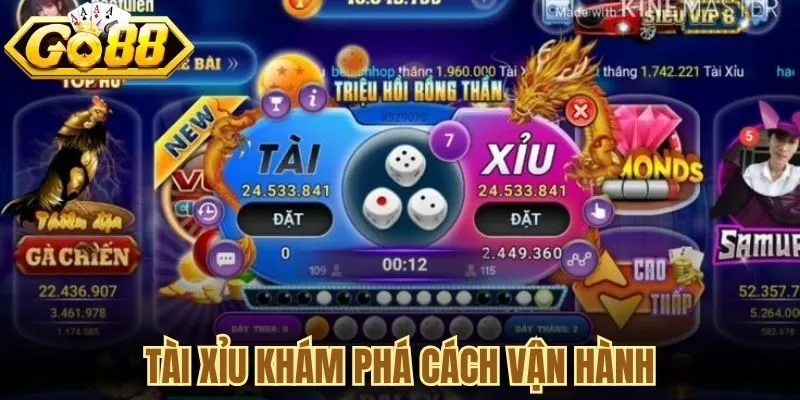 Tài xỉu khám phá cách vận hành 